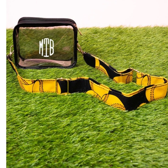 NGIL Football The Gridiron Strap Clear Stadium Bag - Picture 3 of 5